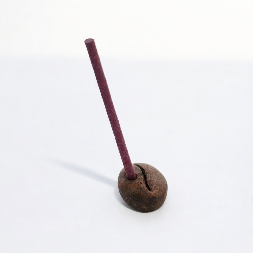 Coffee Stone Incense Holder