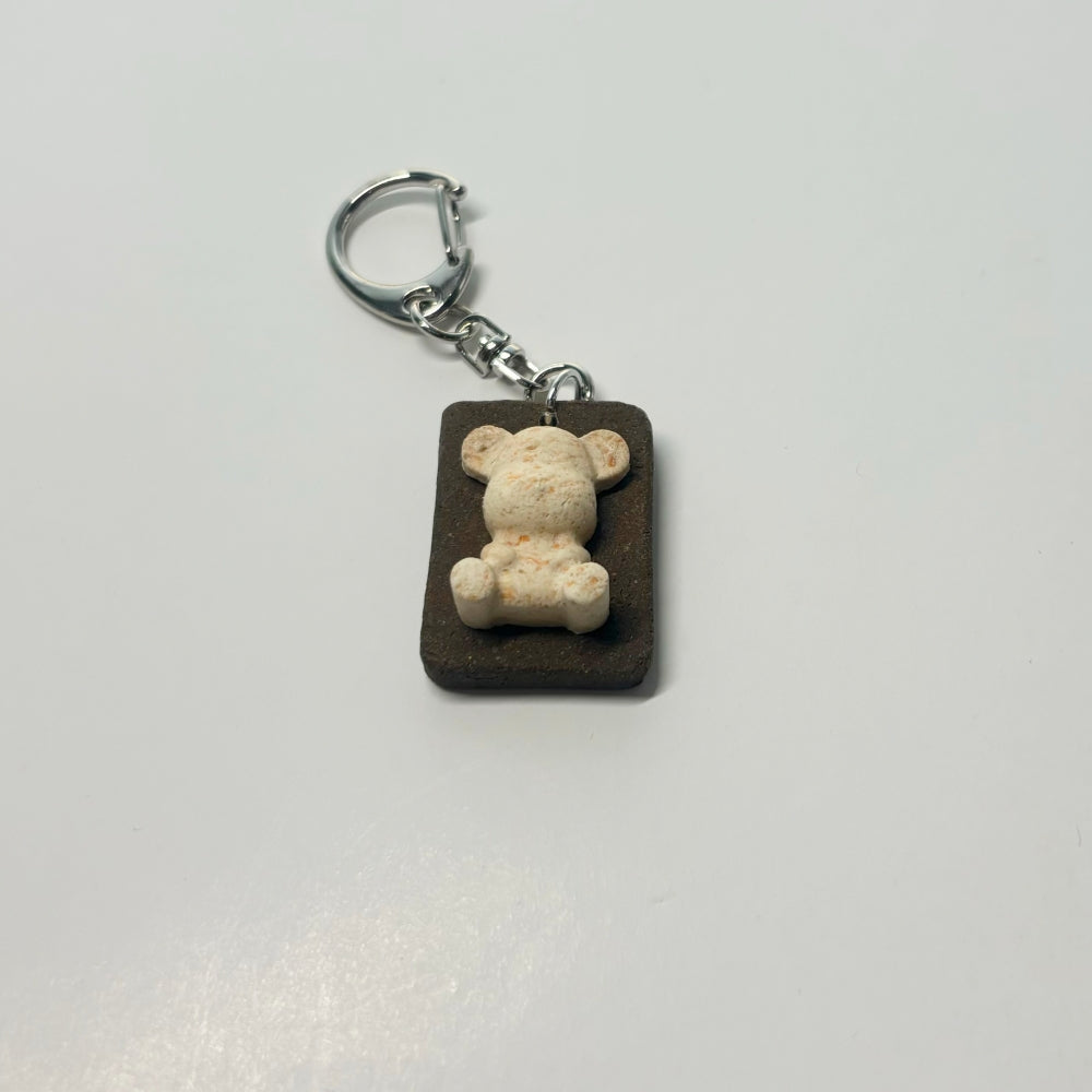 COFFEE STONE キーホルダー(クマ Rectangle)