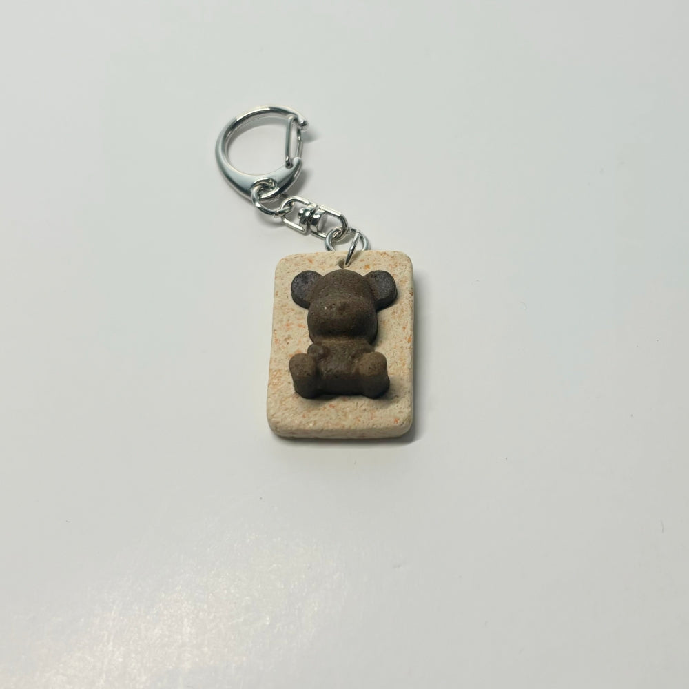 COFFEE STONE キーホルダー(クマ Rectangle)