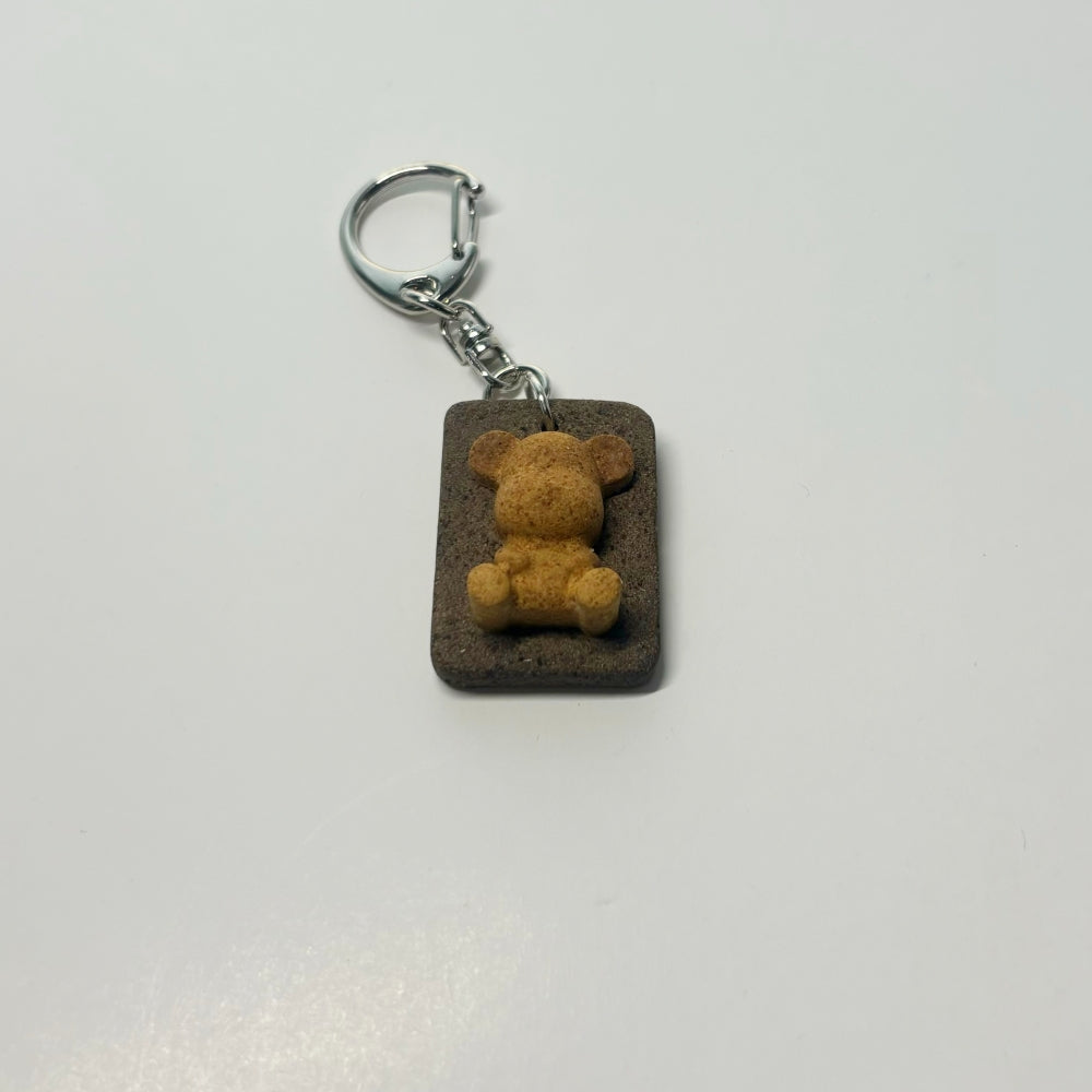 COFFEE STONE キーホルダー(クマ Rectangle)