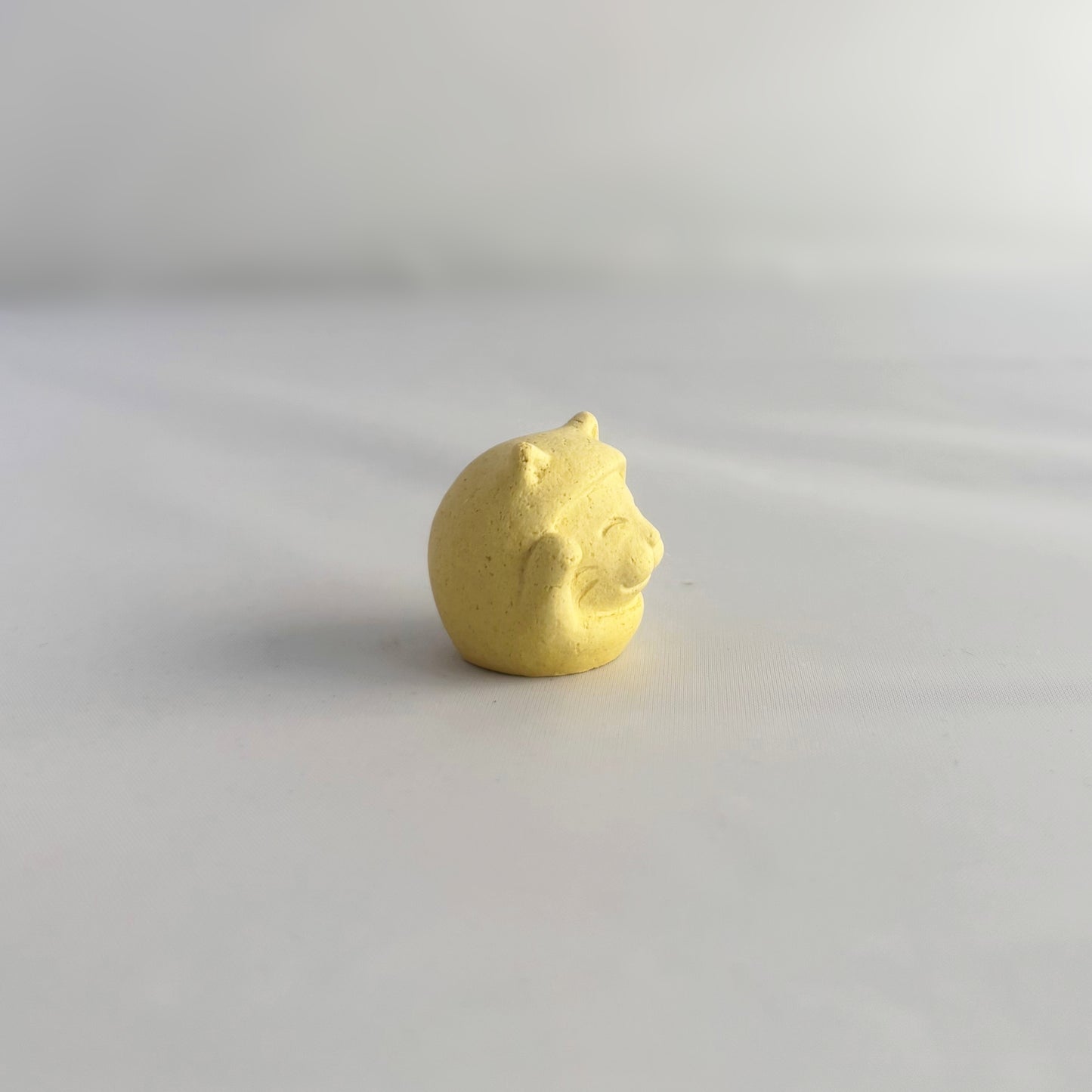 招き猫だるま｜みかん皮