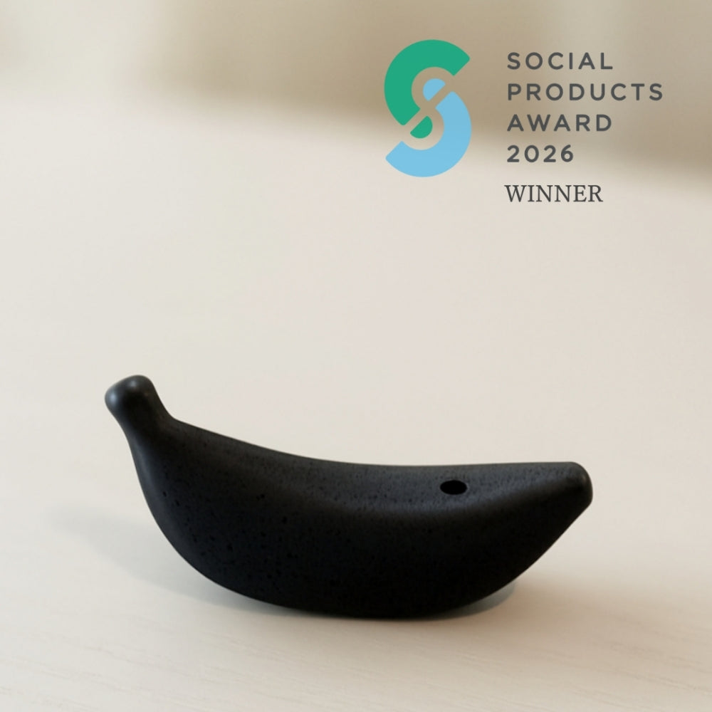 BANANA BLACK Smoke (incense holder)