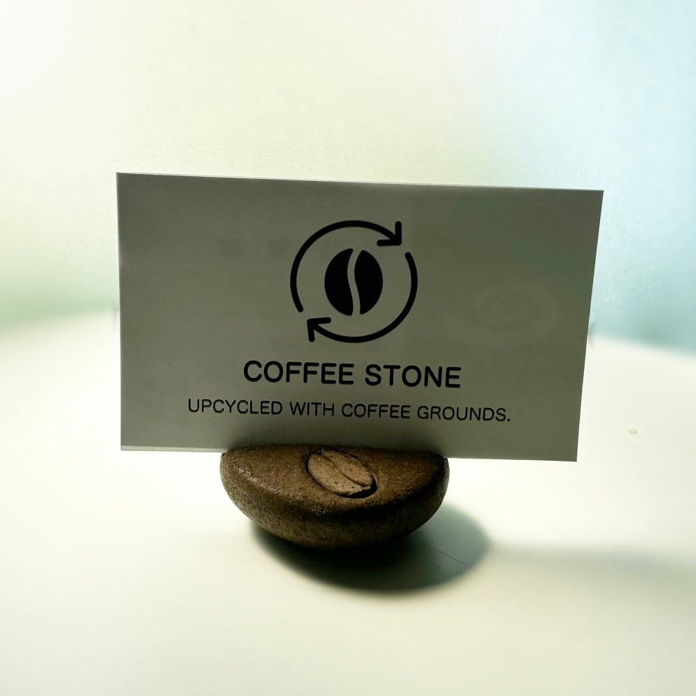 COFFEE STONE カードスタンド（コーヒー豆型）