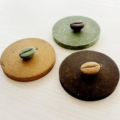 COFFEE STONE Charm - Bean