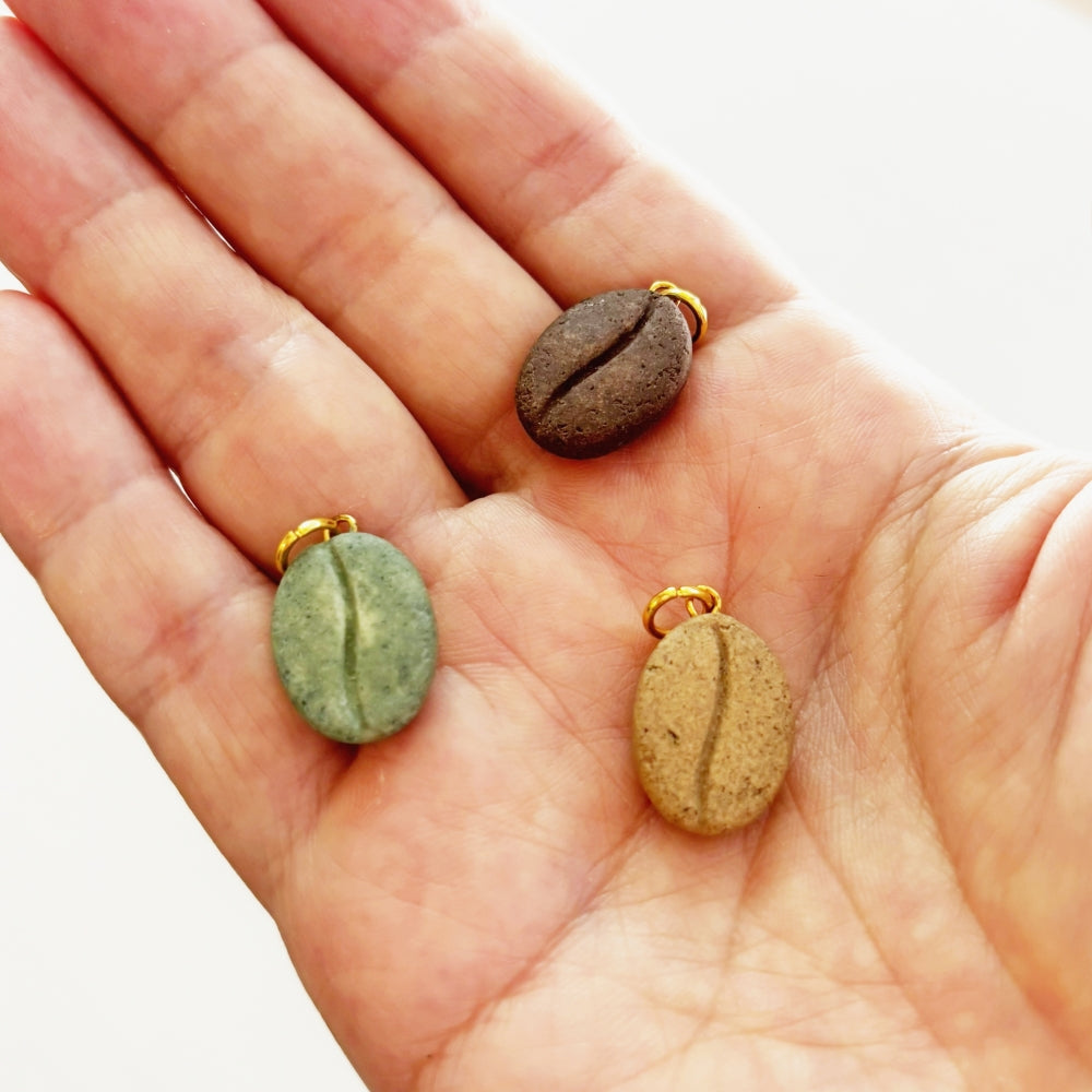 COFFEE STONE Charm - Bean