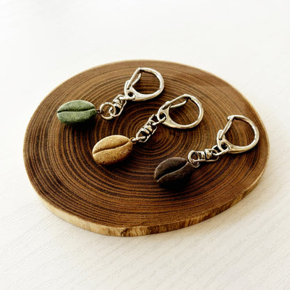COFFEE STONE Key Ring - Bean