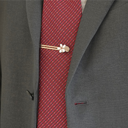 つまみ細工「コーヒーのネクタイピン」～にしみのおやさいクレヨン～【送料無料】