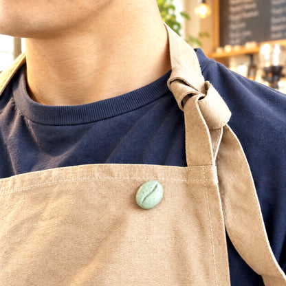 COFFEE STONE Pin Badge - Bean